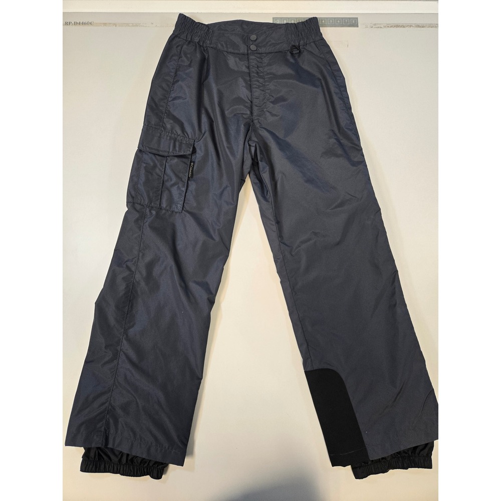 Columbia Womens SL8052 Snow Pants‎ Gray Cargo Ski Snowboard Winter Medium